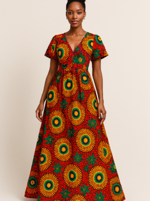 Robe "Éclat de Bamako"